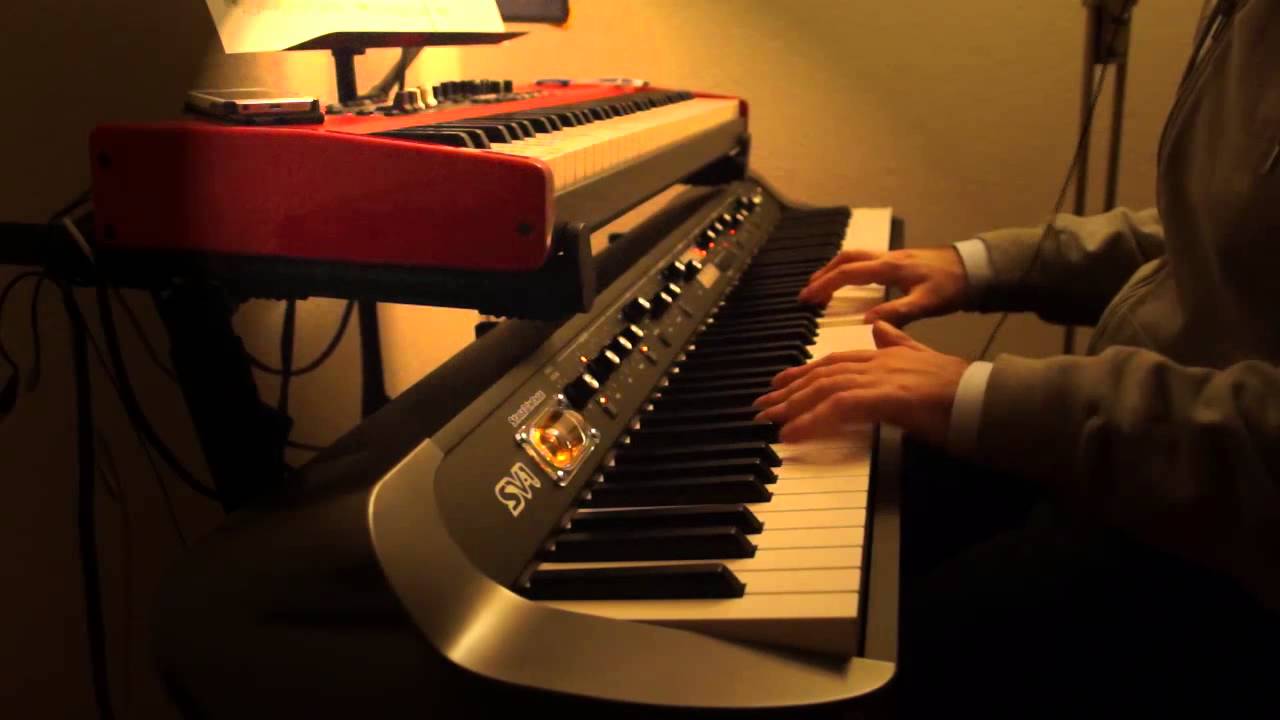 Isn't she lovely : Korg SV-1 (e-Piano + Wah) and Nord Electro 4D (B3 Organ)