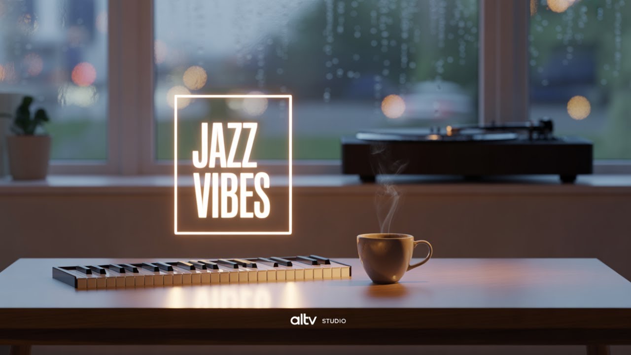 Smooth Jazz | Sleep Music | Soft Rainy Jazz for a Calm Mind