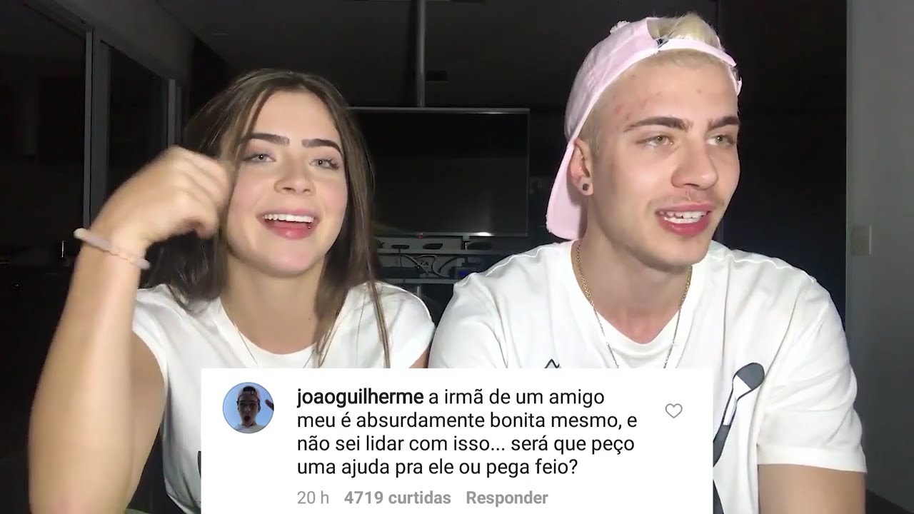 Jade Picon fica tímida com pergunta de João Guilherme