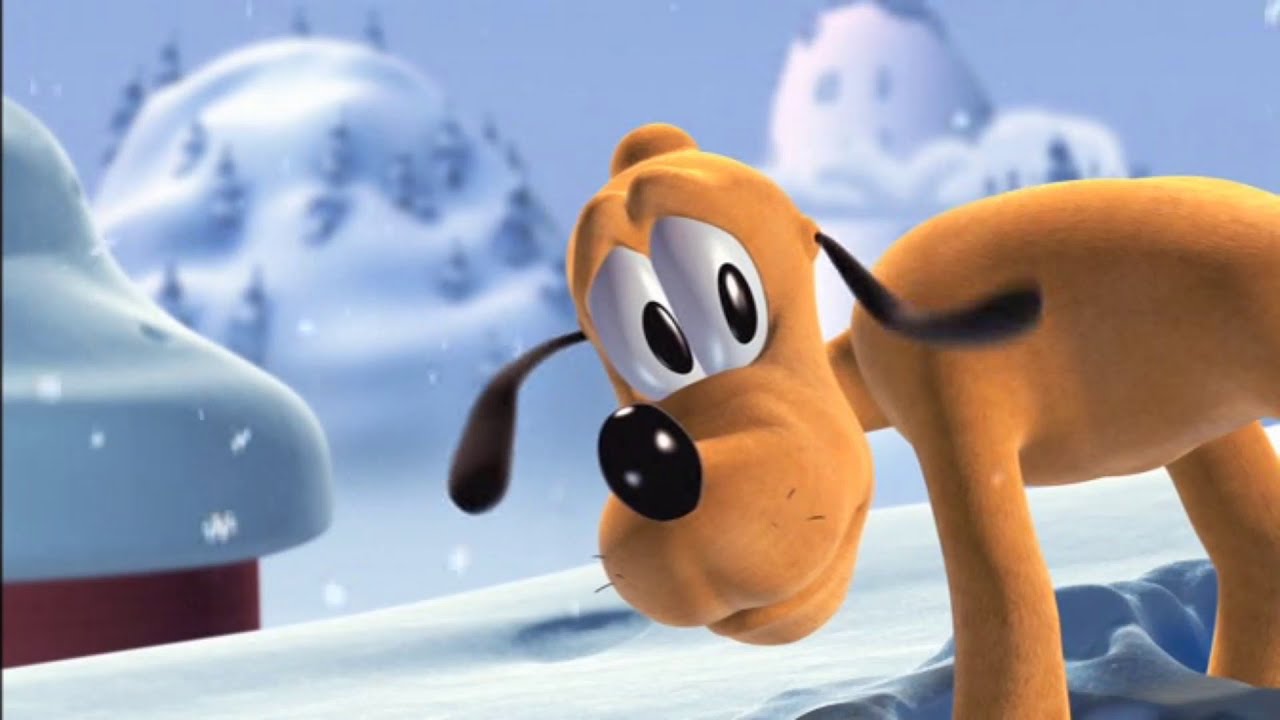Mickey y sus amigos juntos otra navidad|Pluto se va de su casa (Latino)