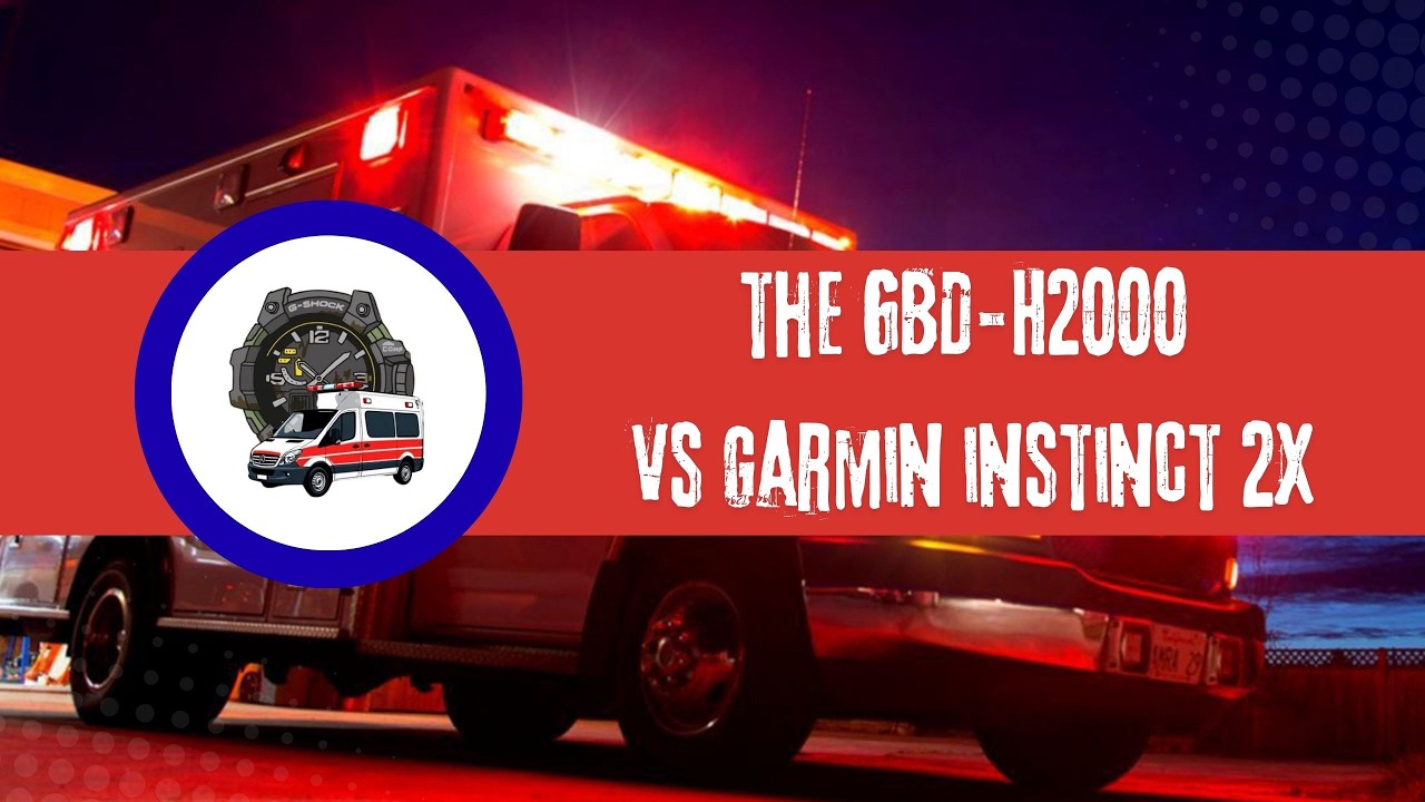 The GBD-H2000 vs The Garmin Instinct Solar 2X