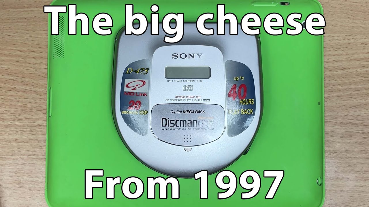 A Brand New Sony Discman.
