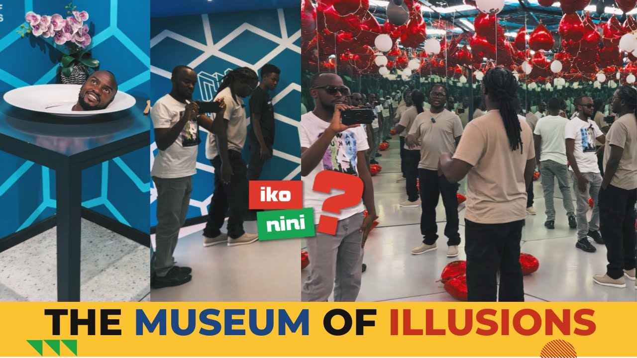 EXPLORING THE  MUSEUM OF ILLUSIONS NAIROBI