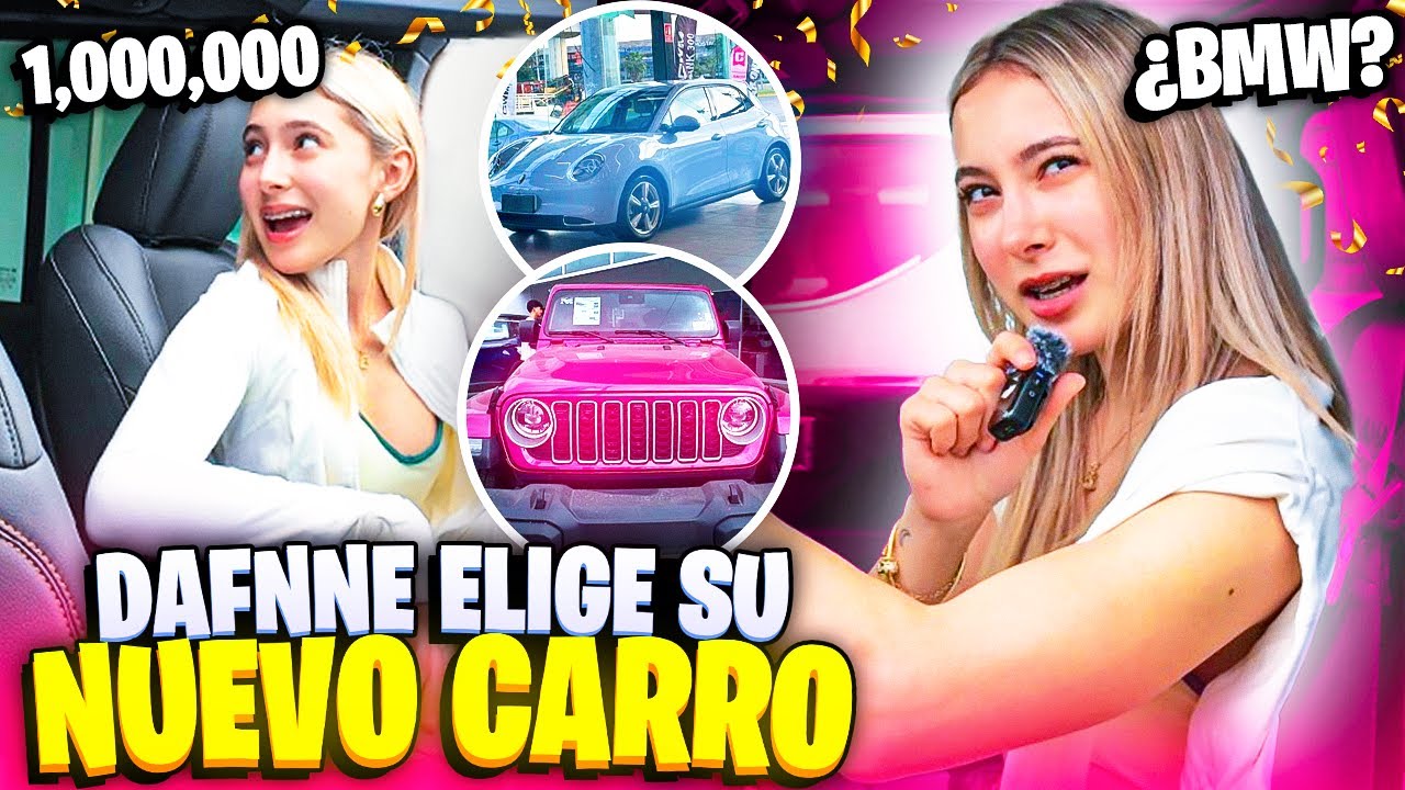BUSCÁNDOLE  CAMIONETA NUEVA A DAFNNE😍✨ | Hermanas JM