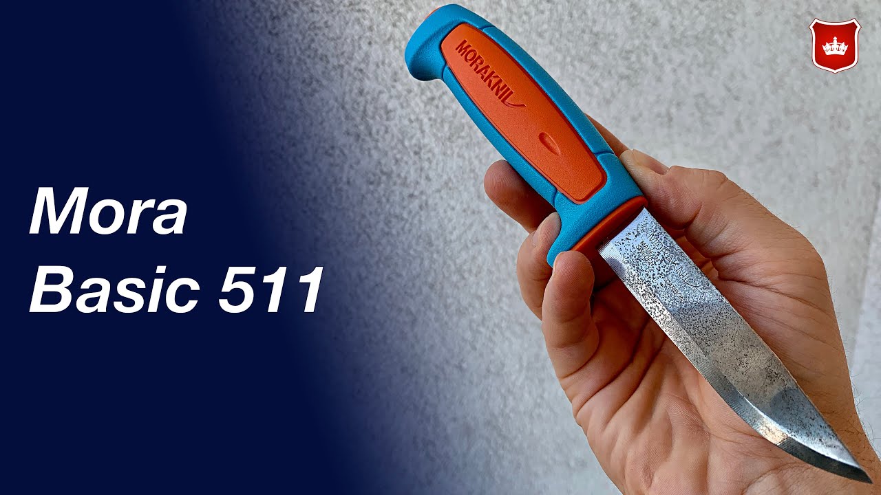 Mora Basic 511 - Skrajnie tani n&oacute;ż do lasu i na ryby