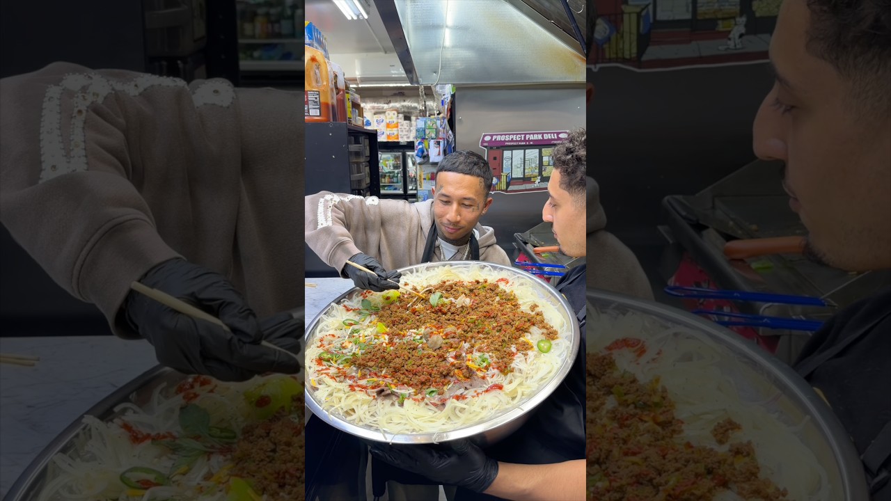 Biggest Pho Chopped Cheese 🍜