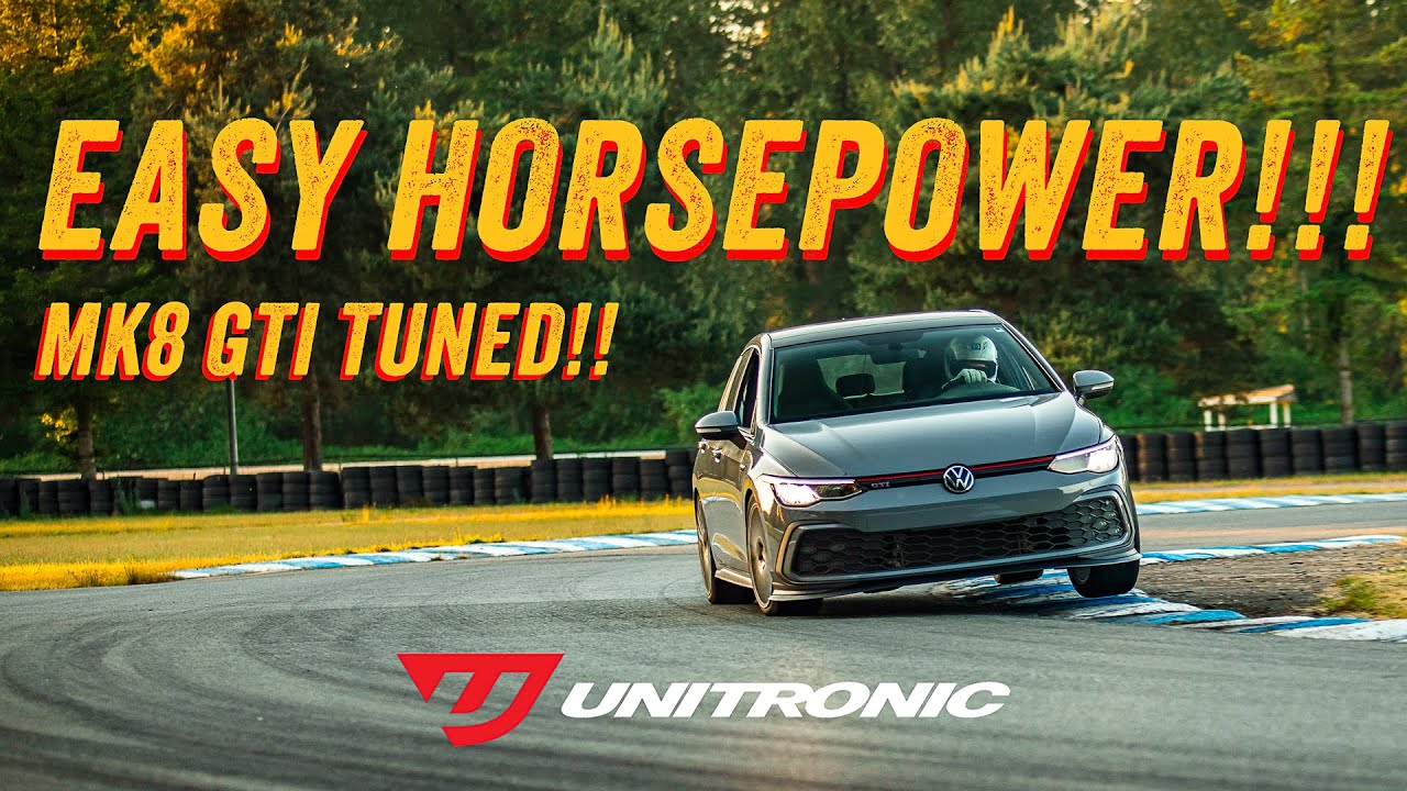 EASY HORSEPOWER!- MK8 GTI UNITRONIC STAGE 1 TUNE