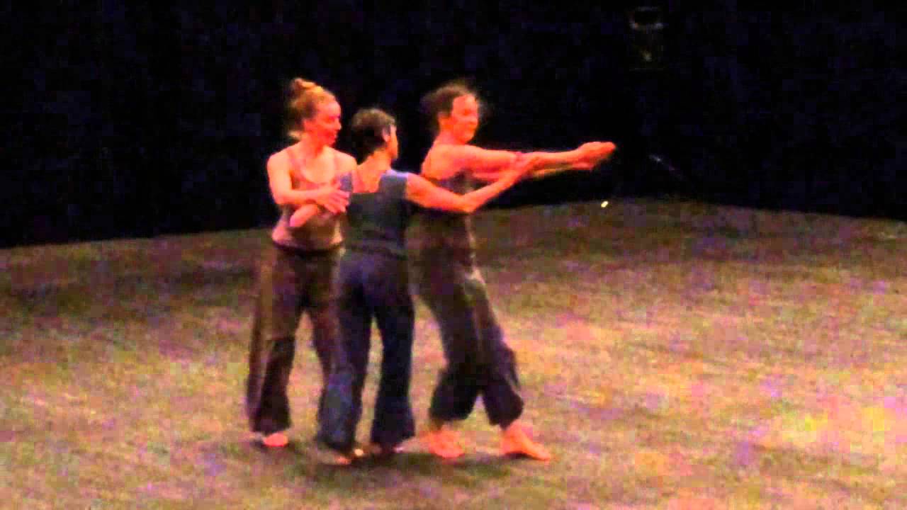 Contact Improvisation trio: in between