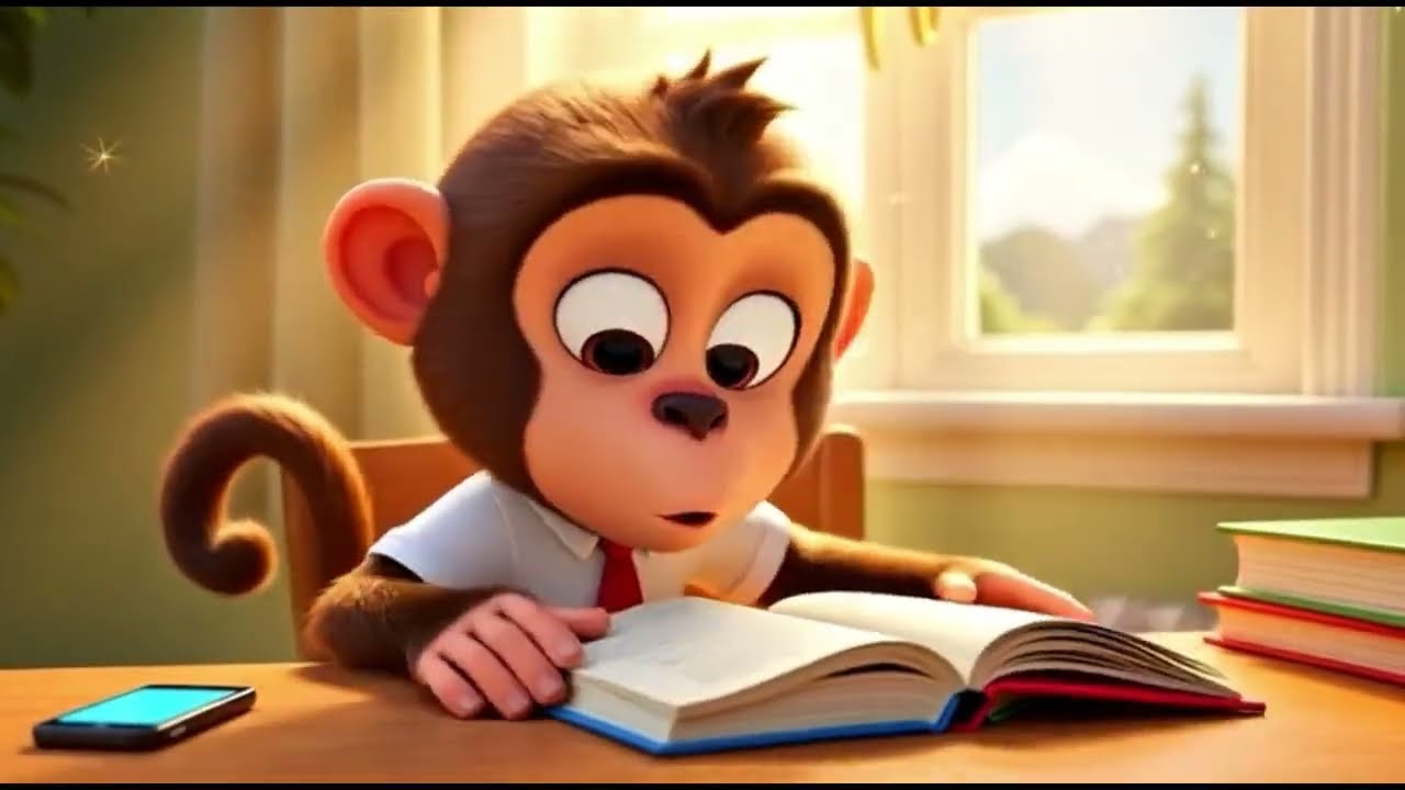 Bandar Gaya School | Bandar Mama Trending Video 2026  | Hindi Kids Song | Hindi Rhymes | बंदर मामा