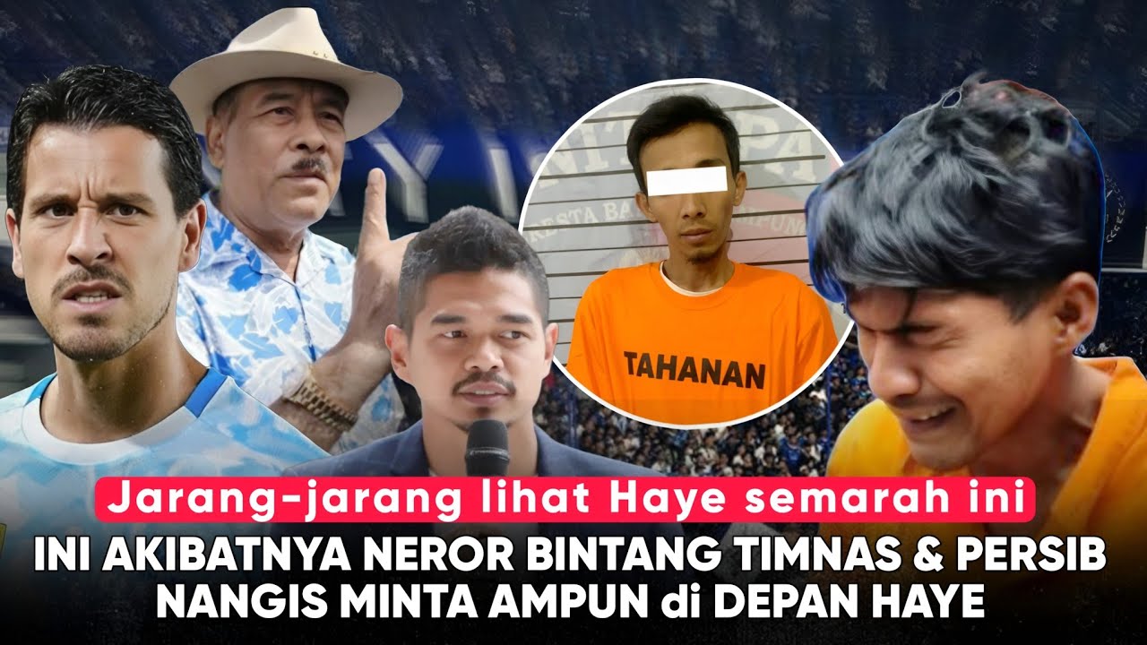 KETAKUTAN SAMPAI NANGIS MINTA AMPUN! Wak Haji & Haye H4jar Pelaku Teror: Dikutuk Legend Persija