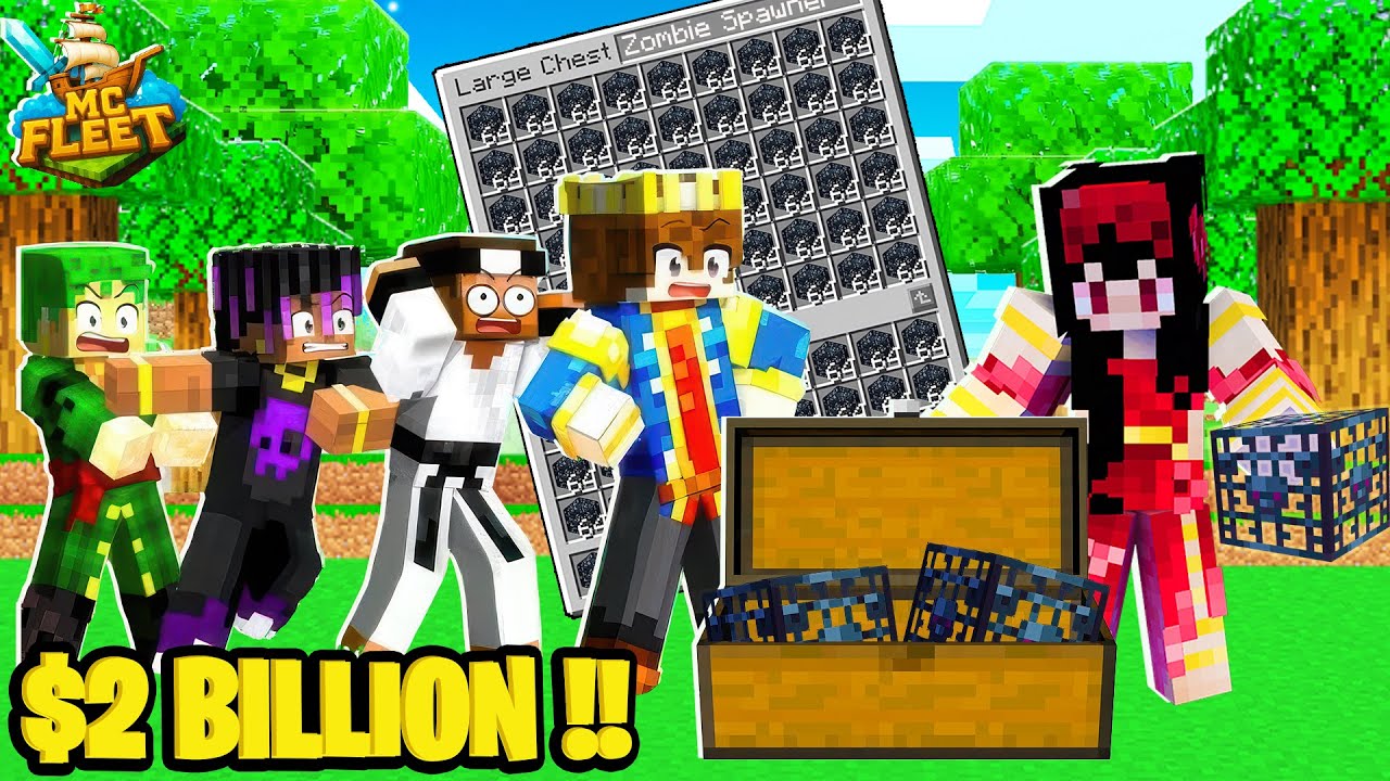 HOW I MADE $2 BILLION in MCFleet 🔥 | RICHEST PLAYER in Survival History 😱