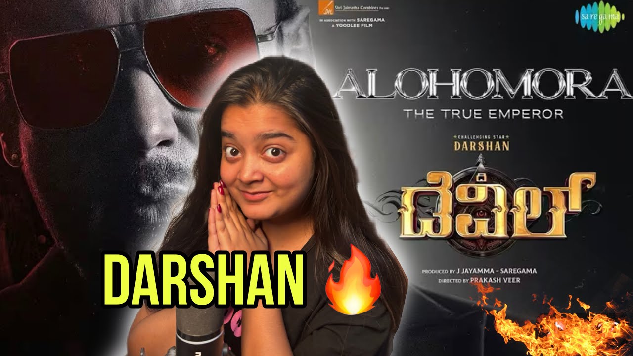 Alohomora-The True Emperor Lyrical Video Song Reaction | Darshan | The Devil | Prakash veer