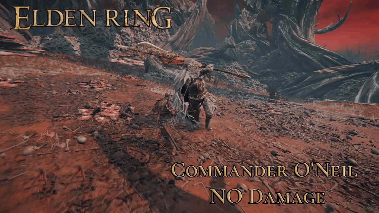 ELDEN RING -- Commander O'Neil -- Caelid (No Damage)