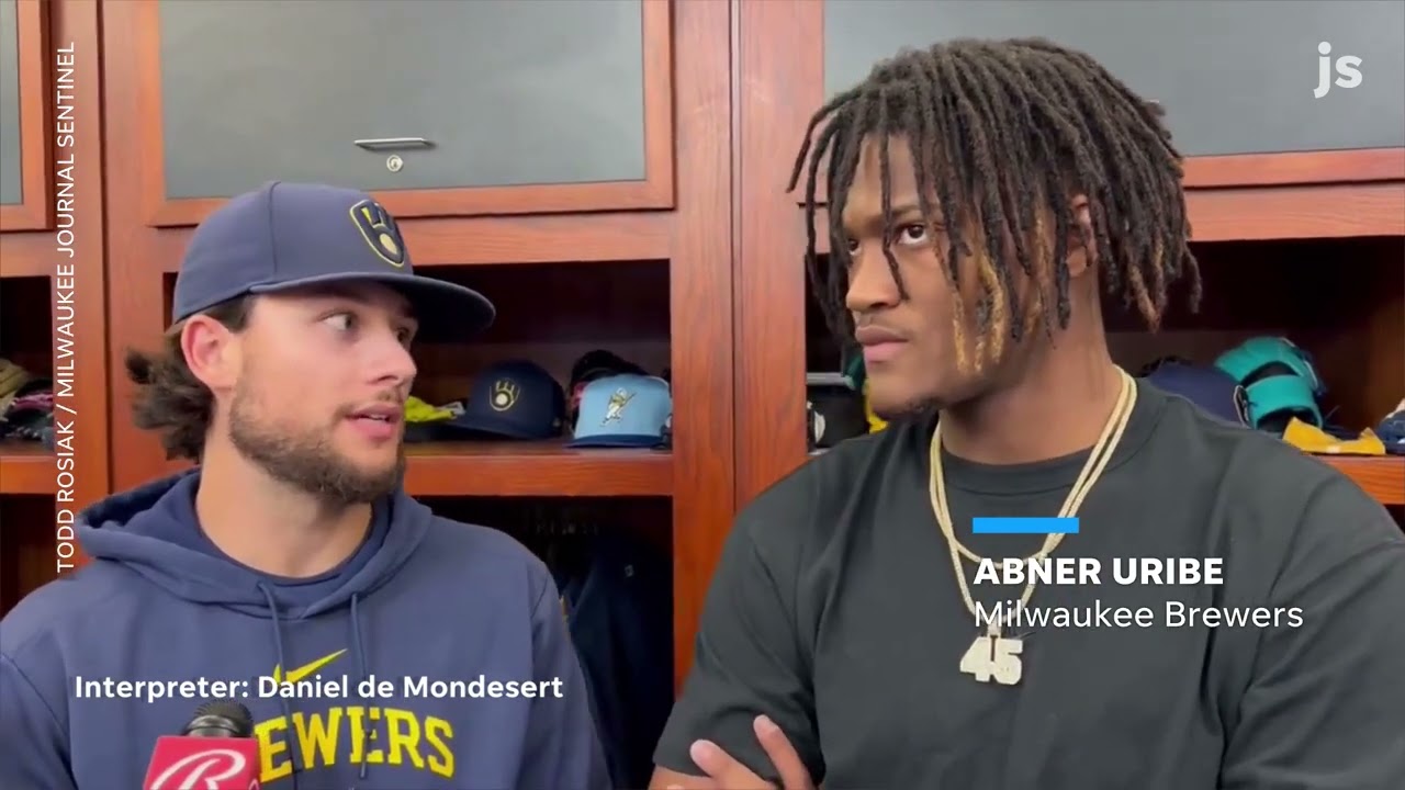Brewers vs Rays fight: Pitcher Abner Uribe reacts to being at center of brawl with Jose Siri