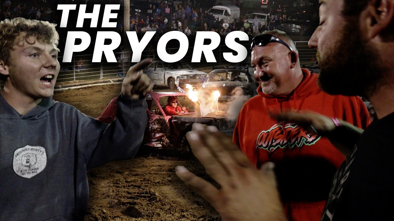 The Pryor Family Goes All In at County Fair Demolition Derby