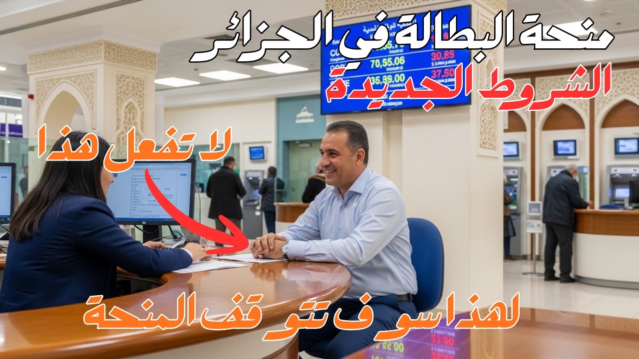 صدر رسميًا في الجريدة الرسمية لسنة 2026 مرسوم تنفيذي جديد غيّر قواعد منحة البطالة في الجزائر.