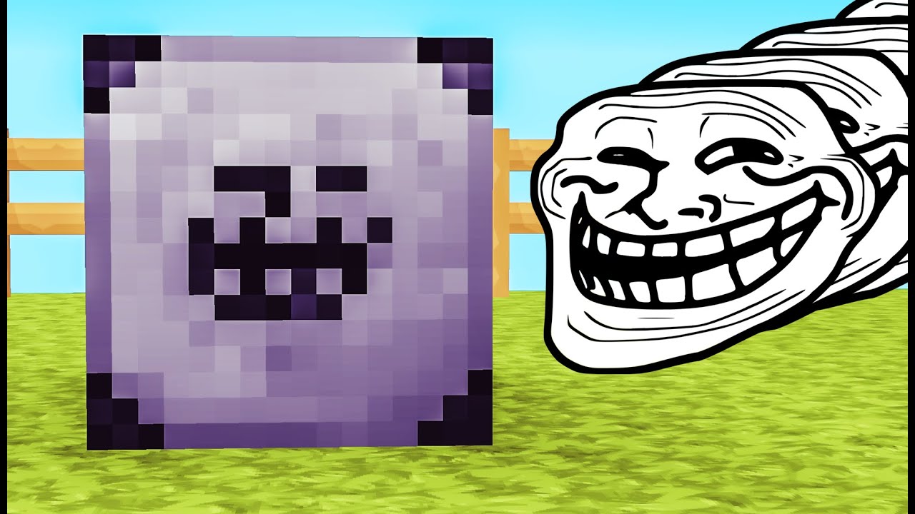 Minecraft LUCKY BLOCK - TROLL BLOCKS