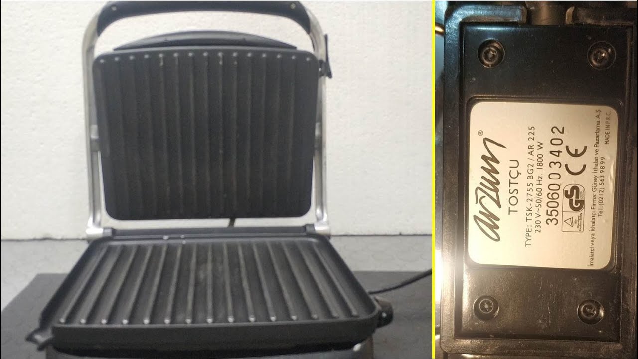 Tost Makinesi Sökümü  ve Tamiri (Arzum AR225)