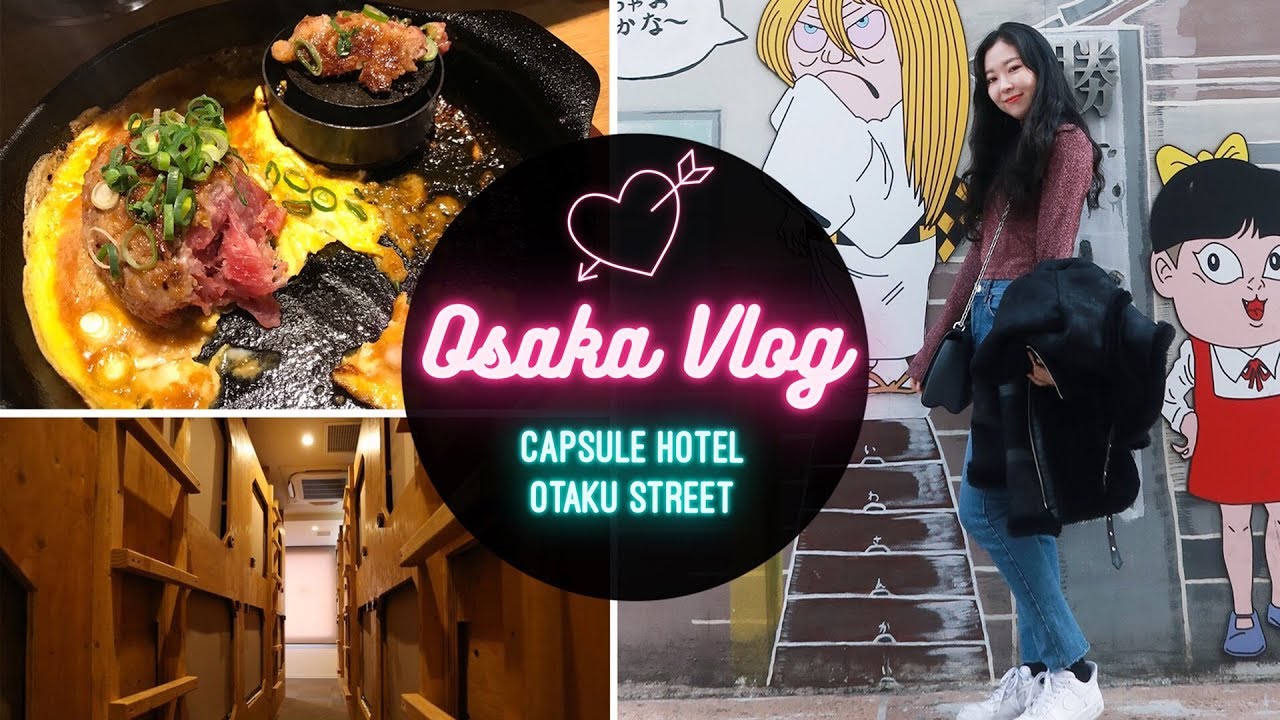 My First Capsule Hostel Experience in Osaka, Japan