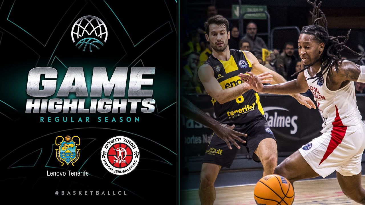 Lenovo Tenerife v Hapoel Bank Yahav Jerusalem | Gameday 4 | Highlights | #BasketballCL 2023-24