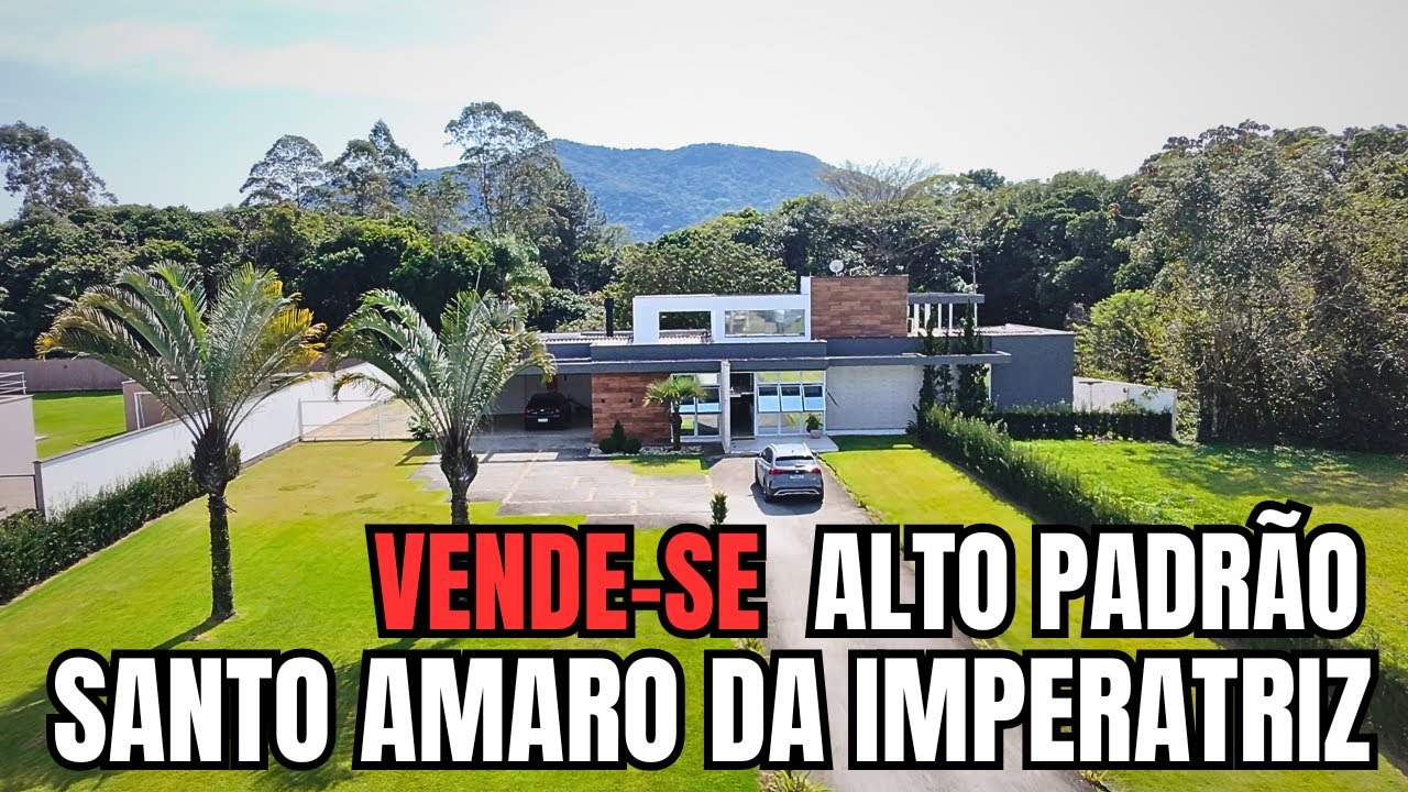 MINI CHÁCARA DE ALTO PADRÃO EM SANTO AMARO DA IMPERATRIZ - SANTA CATARINA