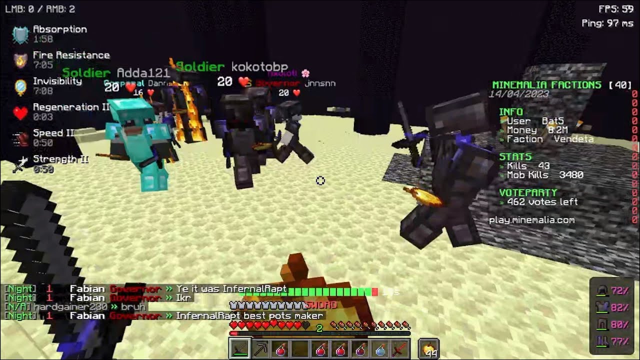 The True Face Of N1ght Minemalia | Factions