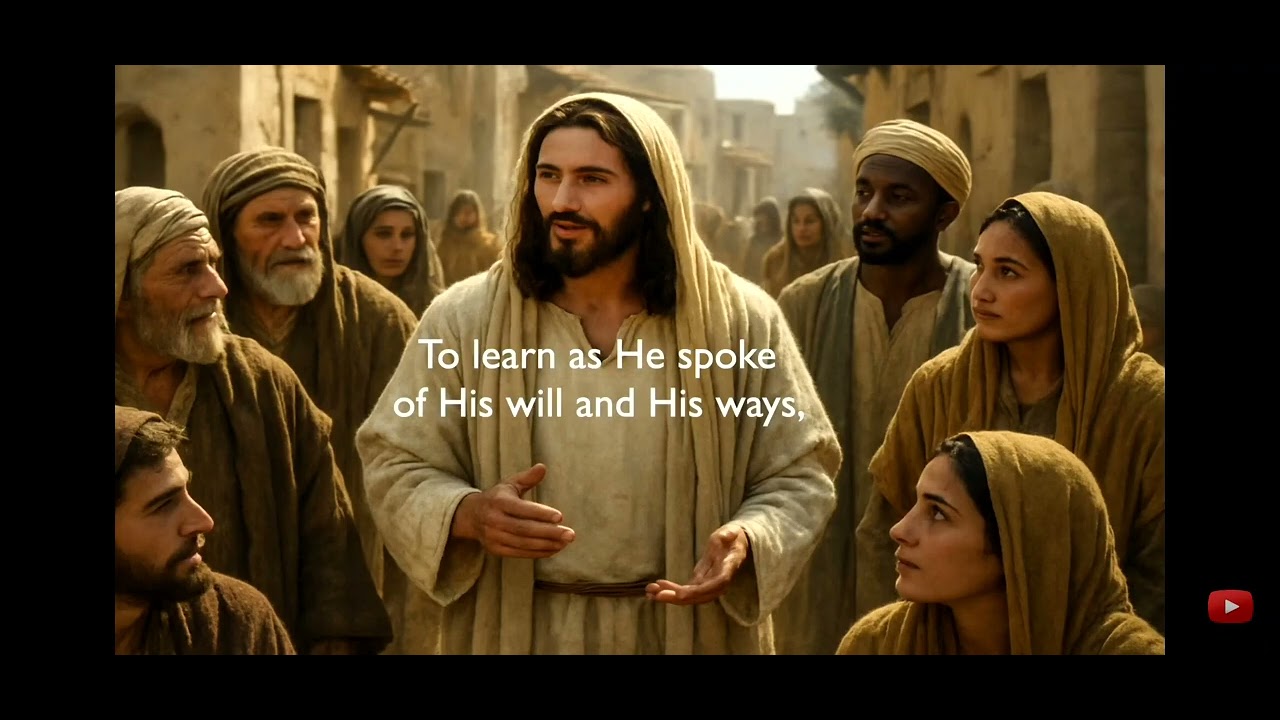In a humble Manger