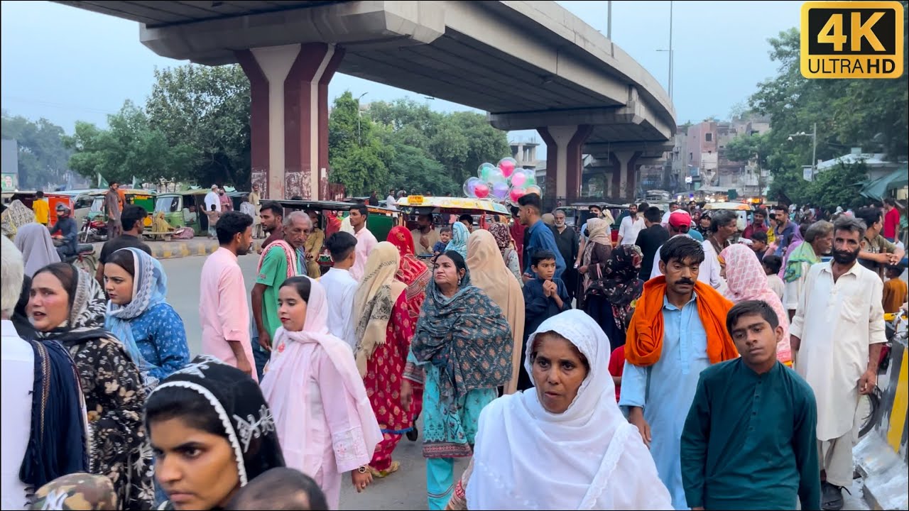 Lahore’s Walking Tour of Data Darbar in 4K | Data Sahib Shrine Latest Video | Data Sahib Urs 2025