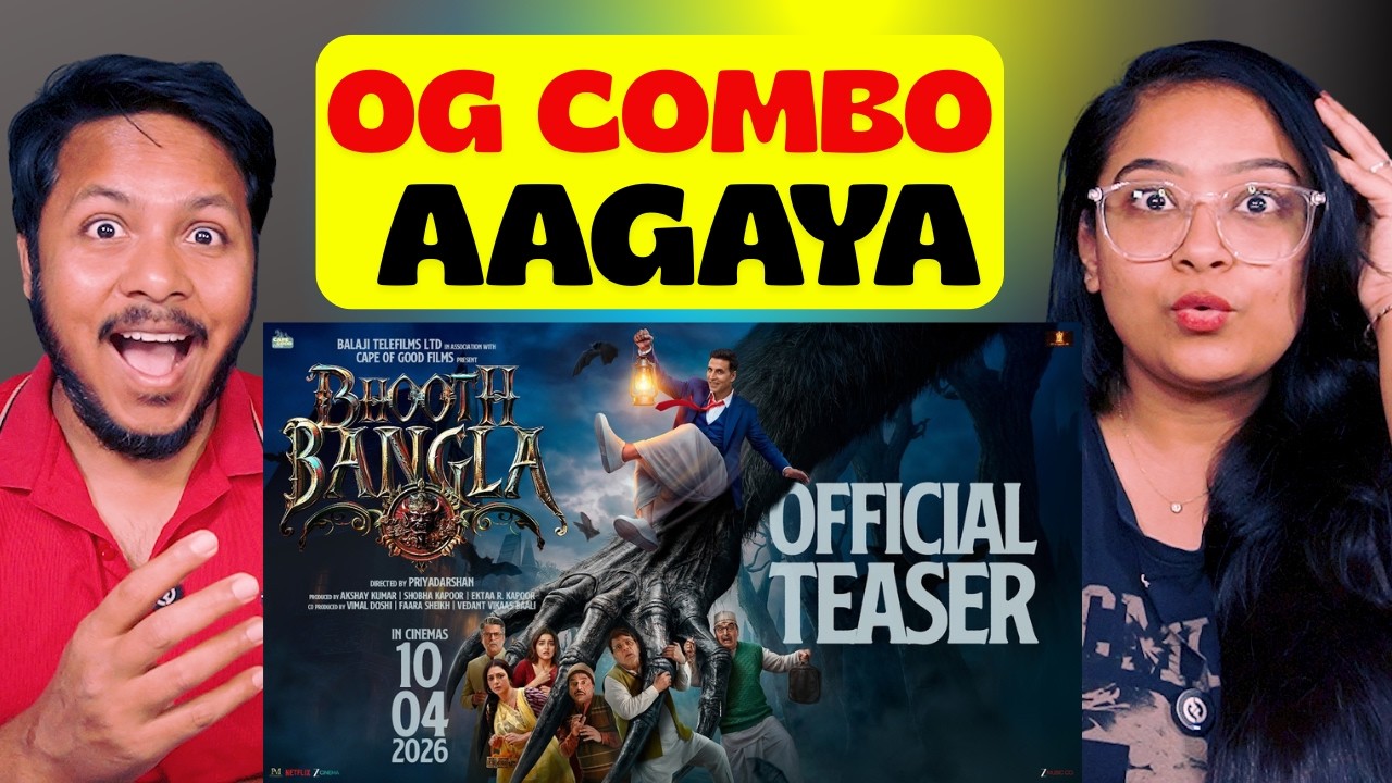 Bhooth Bangla Teaser Reaction | Akshay Kumar, Priyadarshan