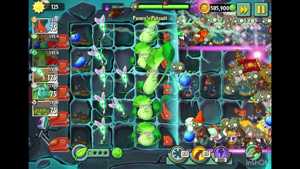 PvZ2 - Penny's Pursuit this week - Level Up Levitator! Levels 1, 2, 3, 4, 5 + Final Boss