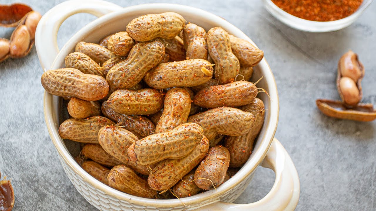 Instant Pot Boiled Green Peanuts | Nashville Hot