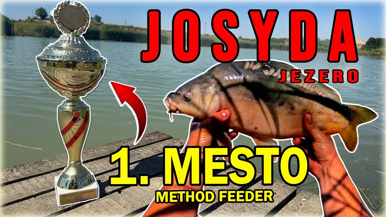 Jezero Josyda – Prvo mesto na method feeder takmičenju!