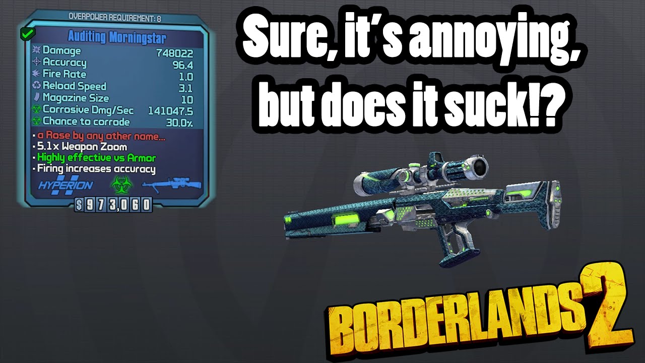 Borderlands 2: The Morningstar- Does it Suck?!