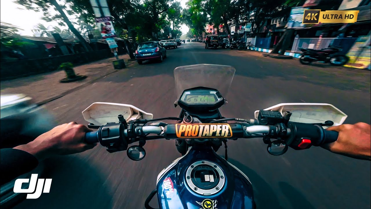 Just me the road and the Xpulse exhaust sound.