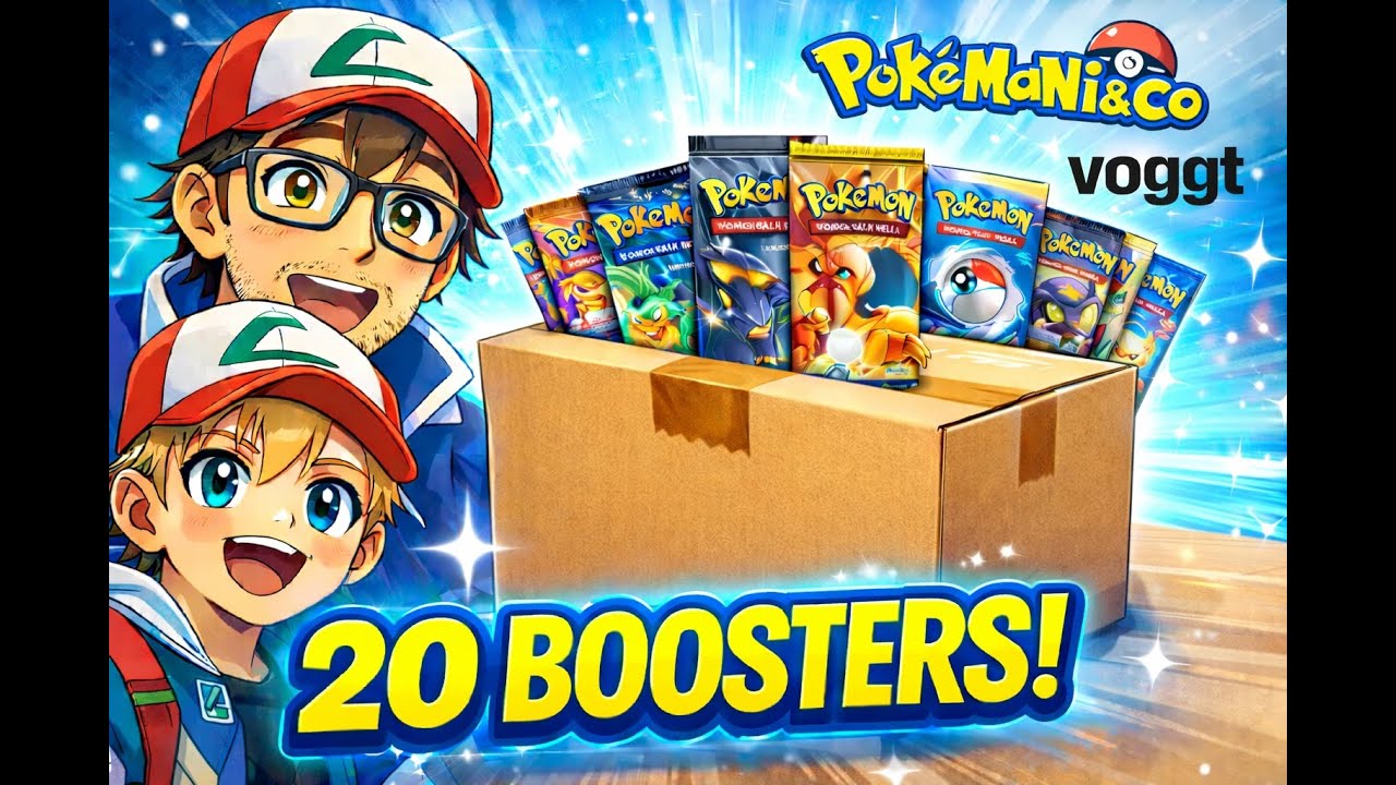20 boosters achetés en live… incroyable ratio ! (11 hits)