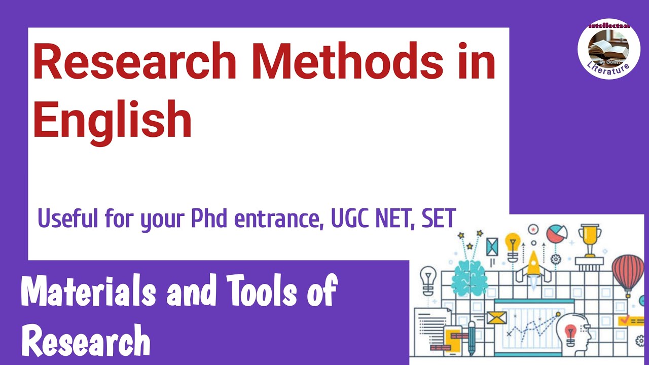 3. Research Methods in English ugc net English literature, Phd Entrance exam research methodology