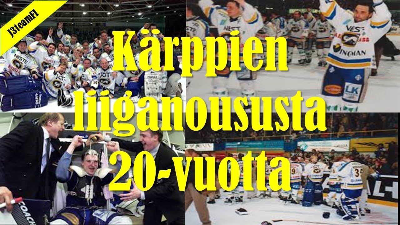 K&auml;rp&auml;t - Liiganoususta 20 vuotta