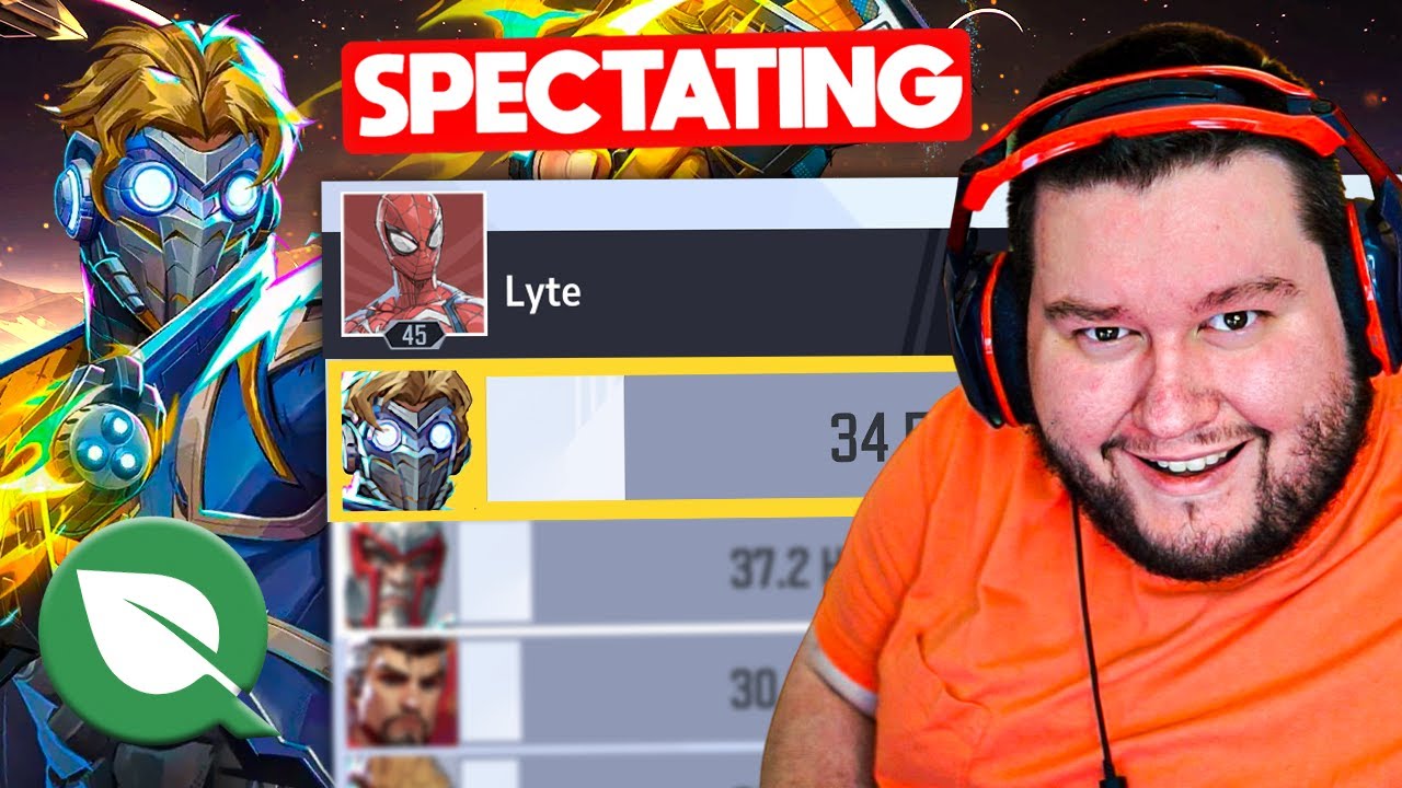 I SPECTATED THE #1 STAR LORD IN MARVEL RIVALS