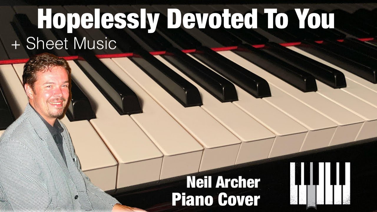 Hopelessly Devoted To You - Olivia Newton-John - HD Piano Cover + Sheet Music