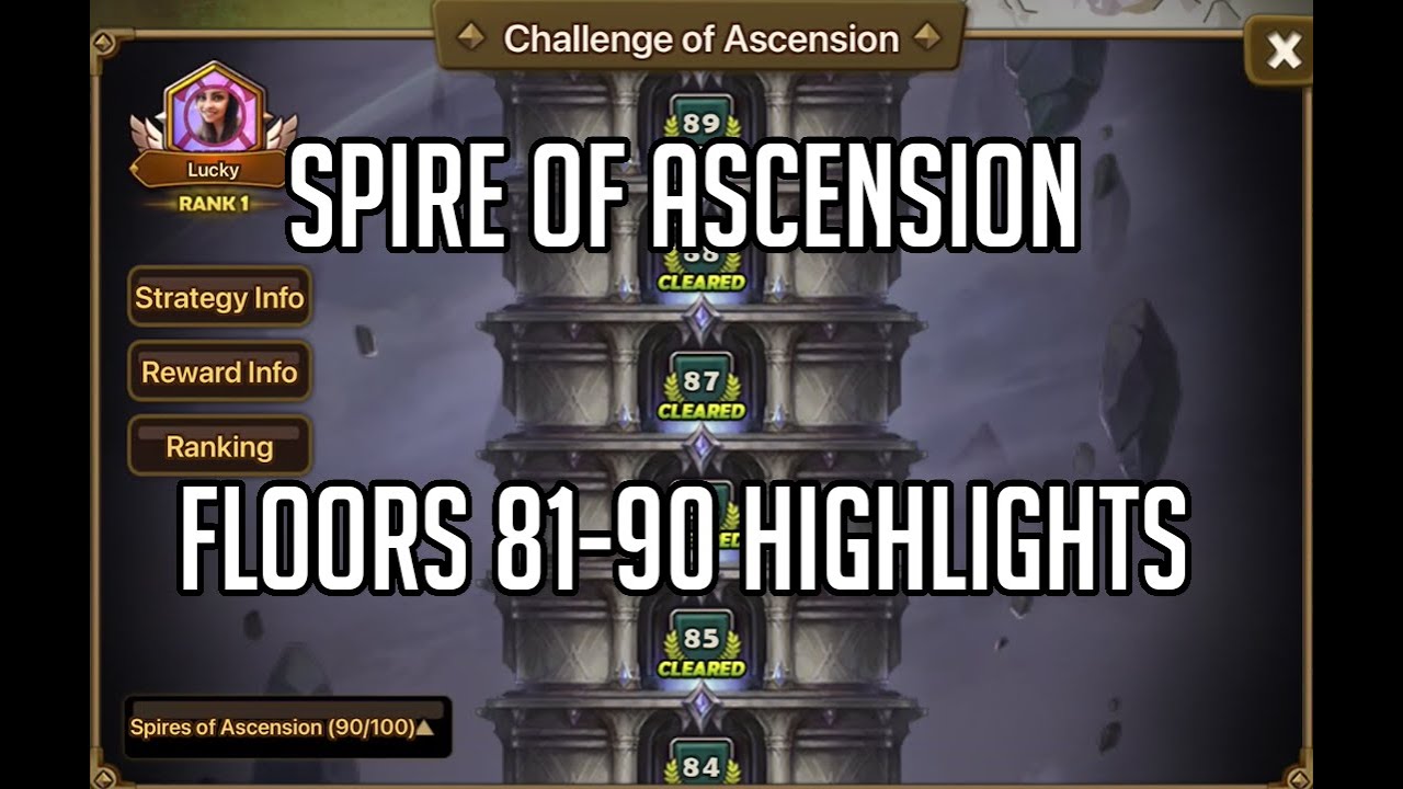 Spire of Ascension 81-90 HIGHLIGHTS
