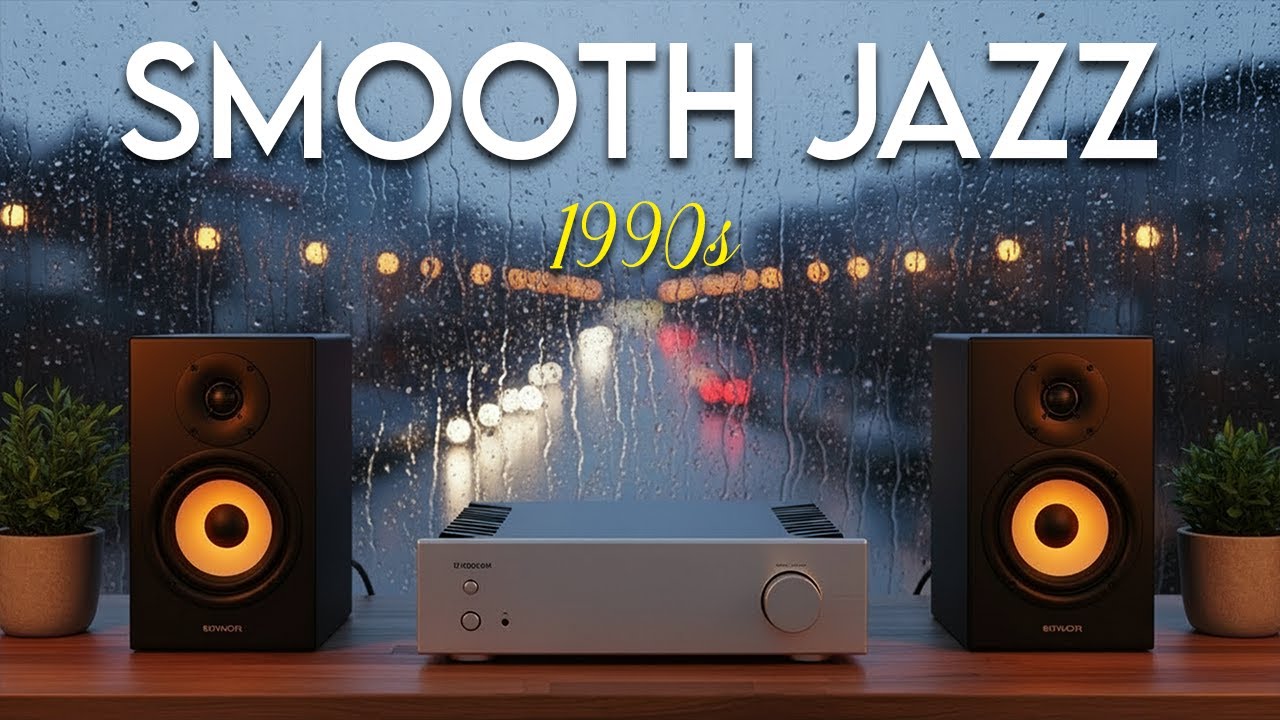 Smooth Jazz 90s – Relaxing Calm Vintage Instrumentals for Quiet Evenings