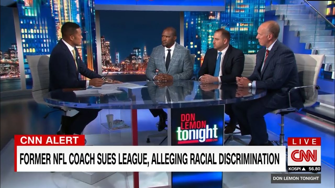 Coach Brian Flores Sues NFL for Race Discrimination - CNN Don Lemon Tonight 2/2/22