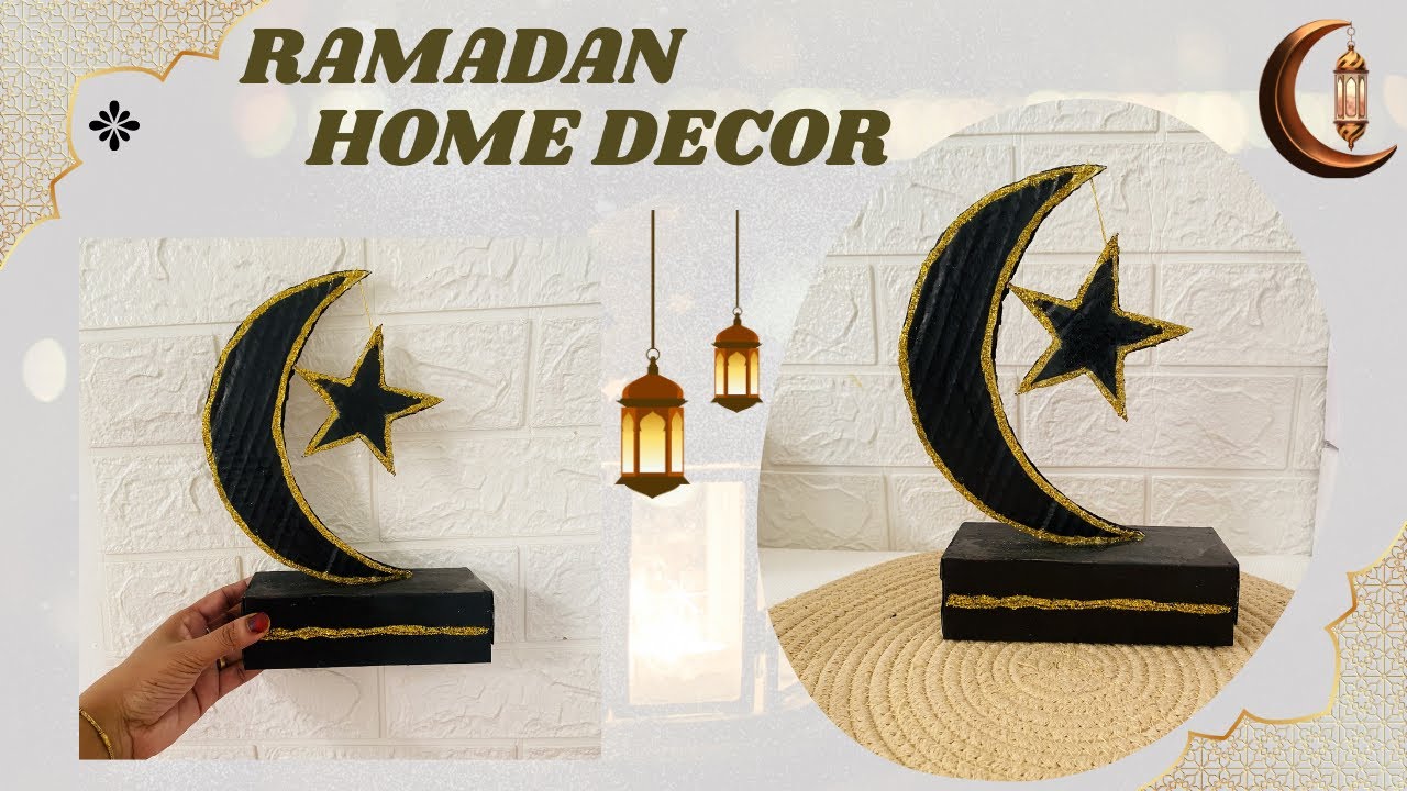DIY Ramadan Decor|Ramadan Craft |Diy easy Ramadan decor idea #diy#craft#ramadandecor