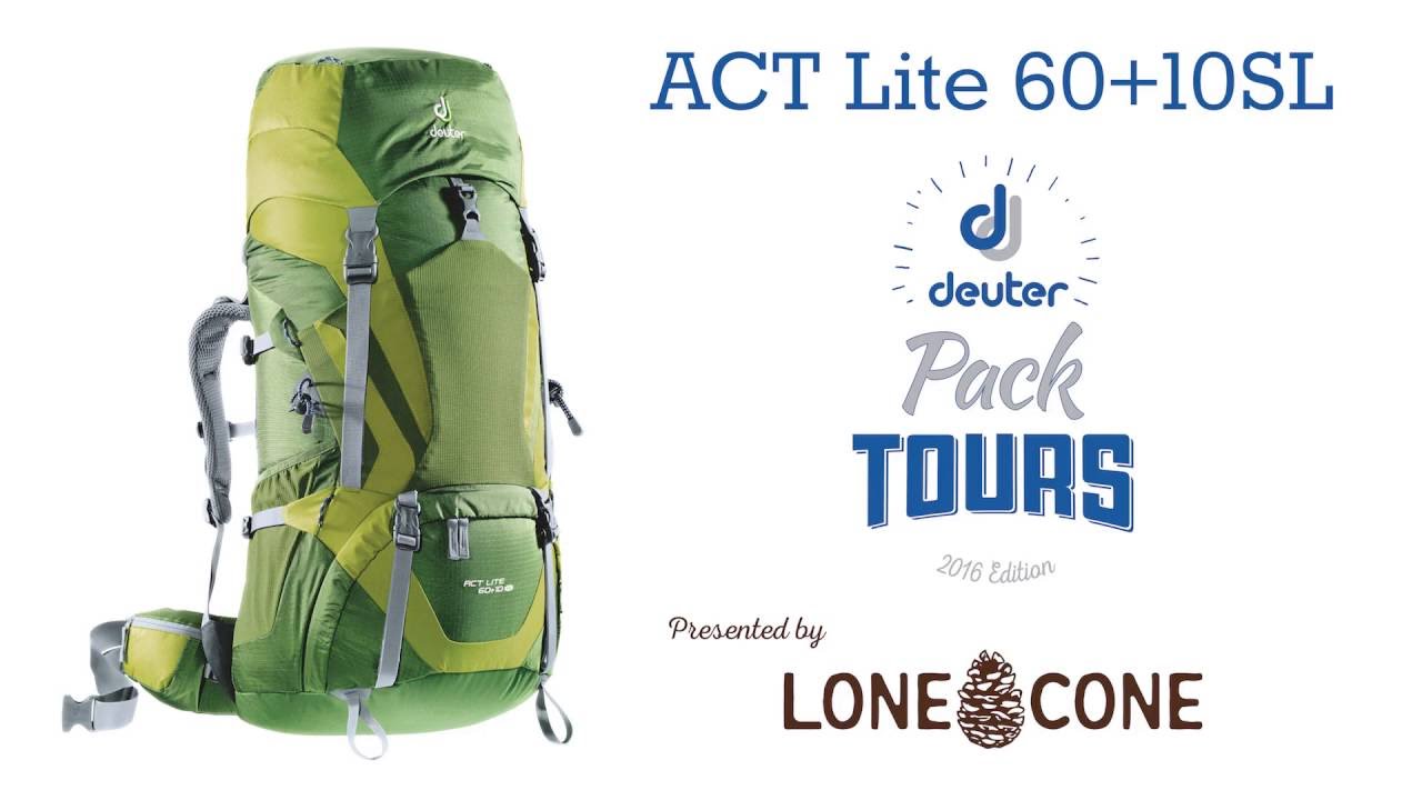 Pack Tour: Deuter ACT Lite 60+10SL