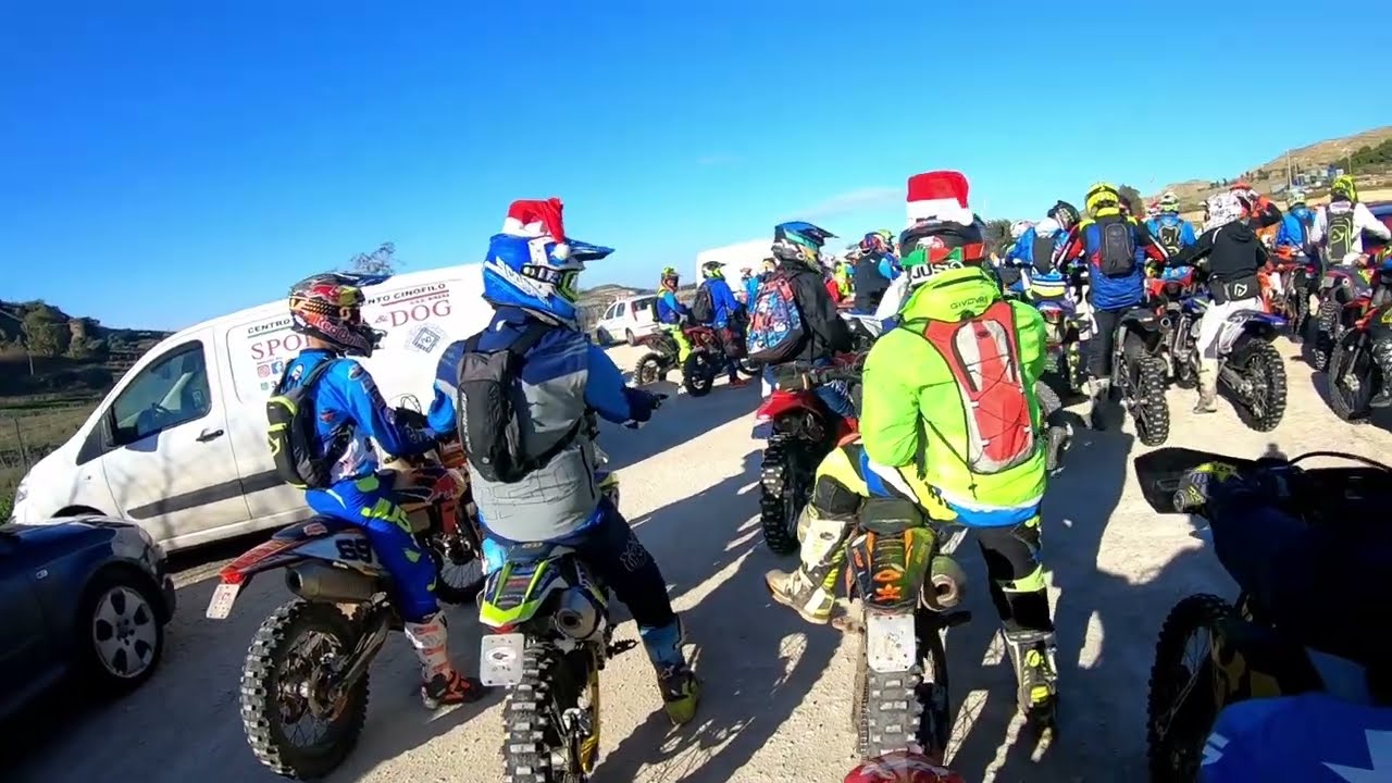 HARD ENDURO CHRISTMAS MOTOCAVALCATA ENDURO SICILIA 444 PALMA DI MONTECHIARO