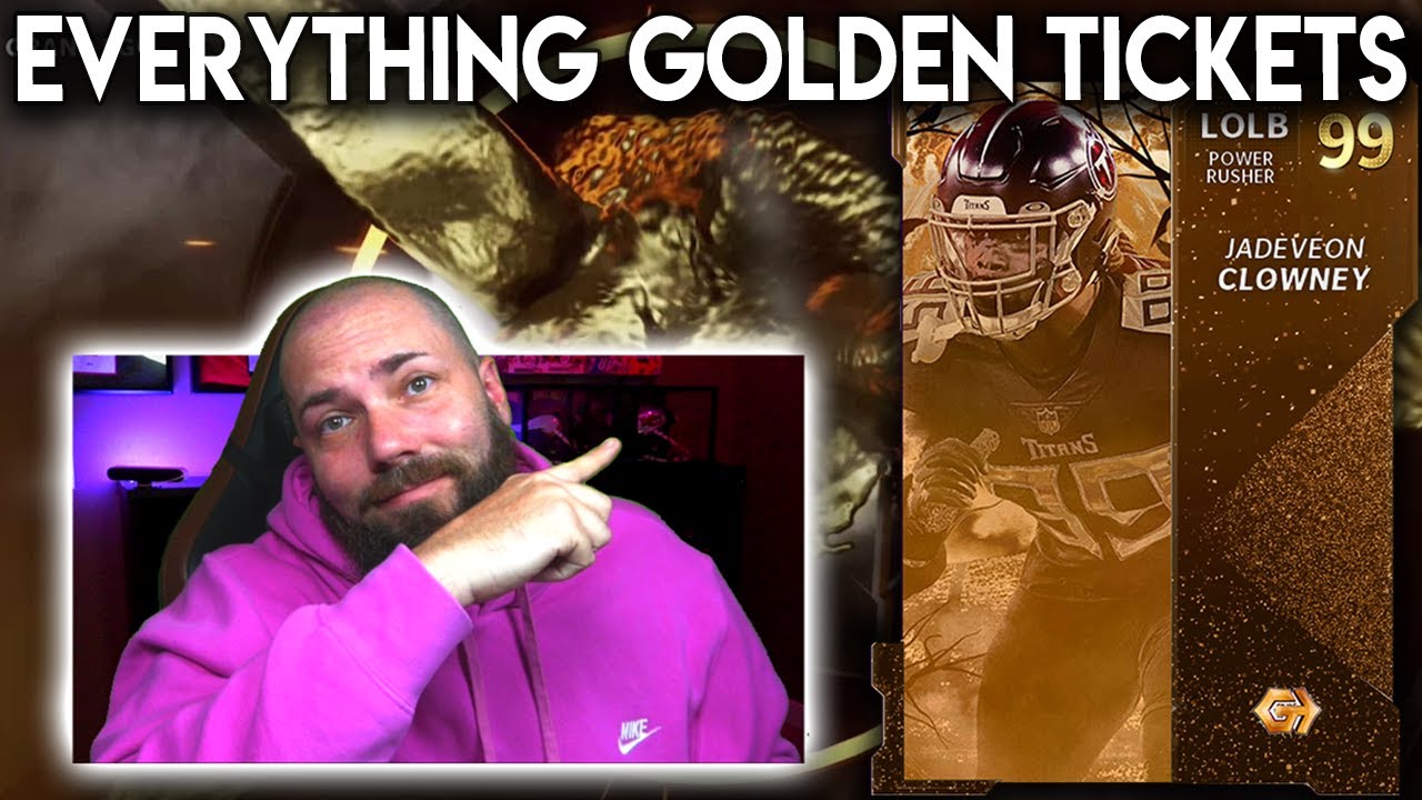 EVERYTHING YOU NEED TO KNOW ABOUT GOLDEN TICKETS IN MADDEN 21