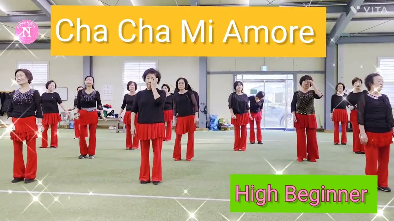 Cha Cha Mi Amore Linedance/High Beginner/감북동 행정복지센터 초급반 