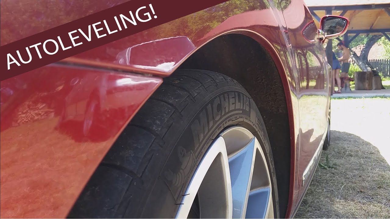 Citroen C5 Hydractive III+ autoleveling demonstration