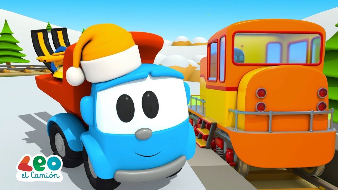Leo el Cami&oacute;n - Leo y los trenes (1 hora en espa&ntilde;ol)
