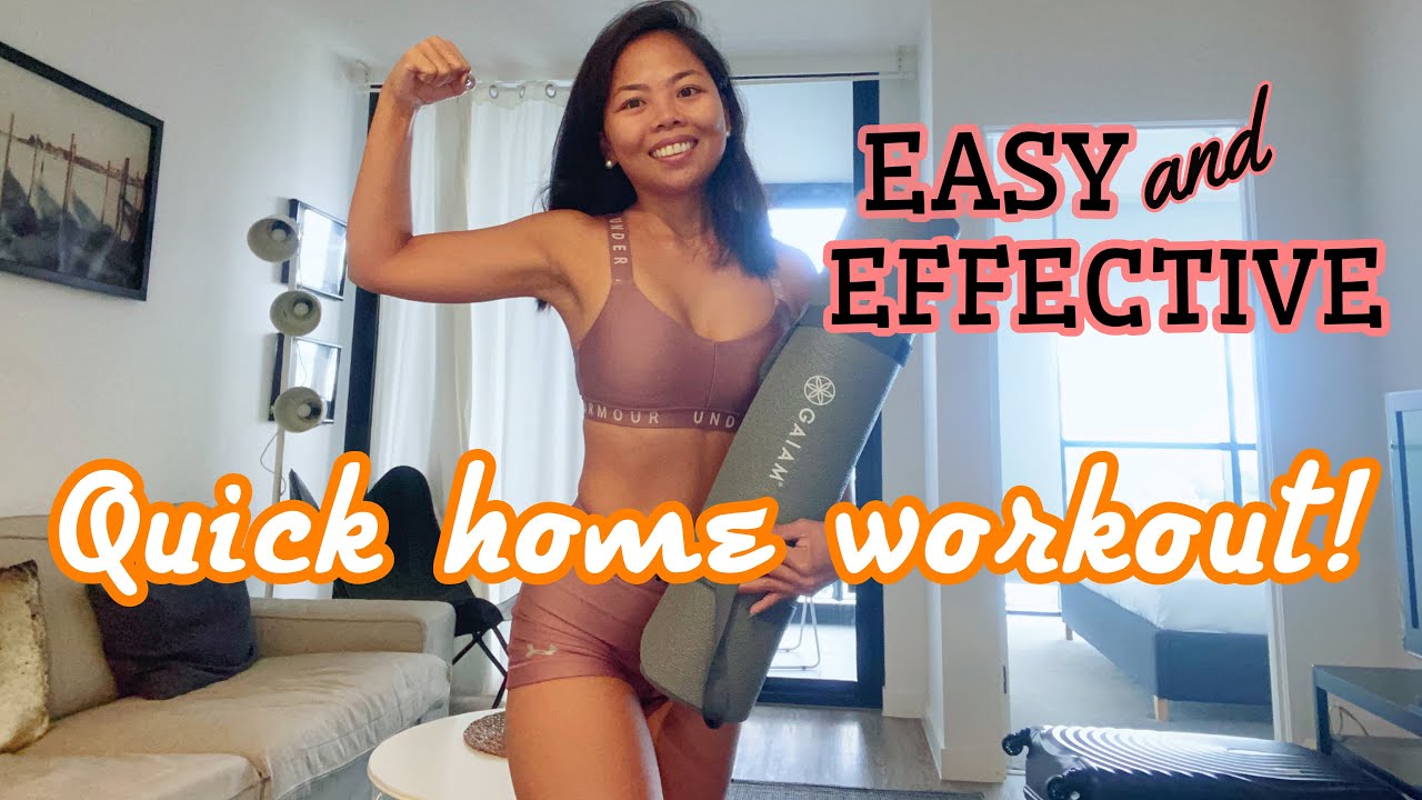 EFFECTIVE HOME WORKOUT by Mhel’s World